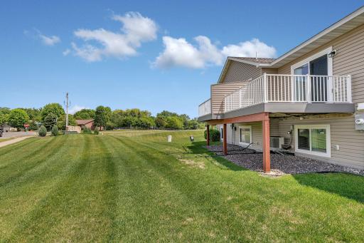 Side of Townhome