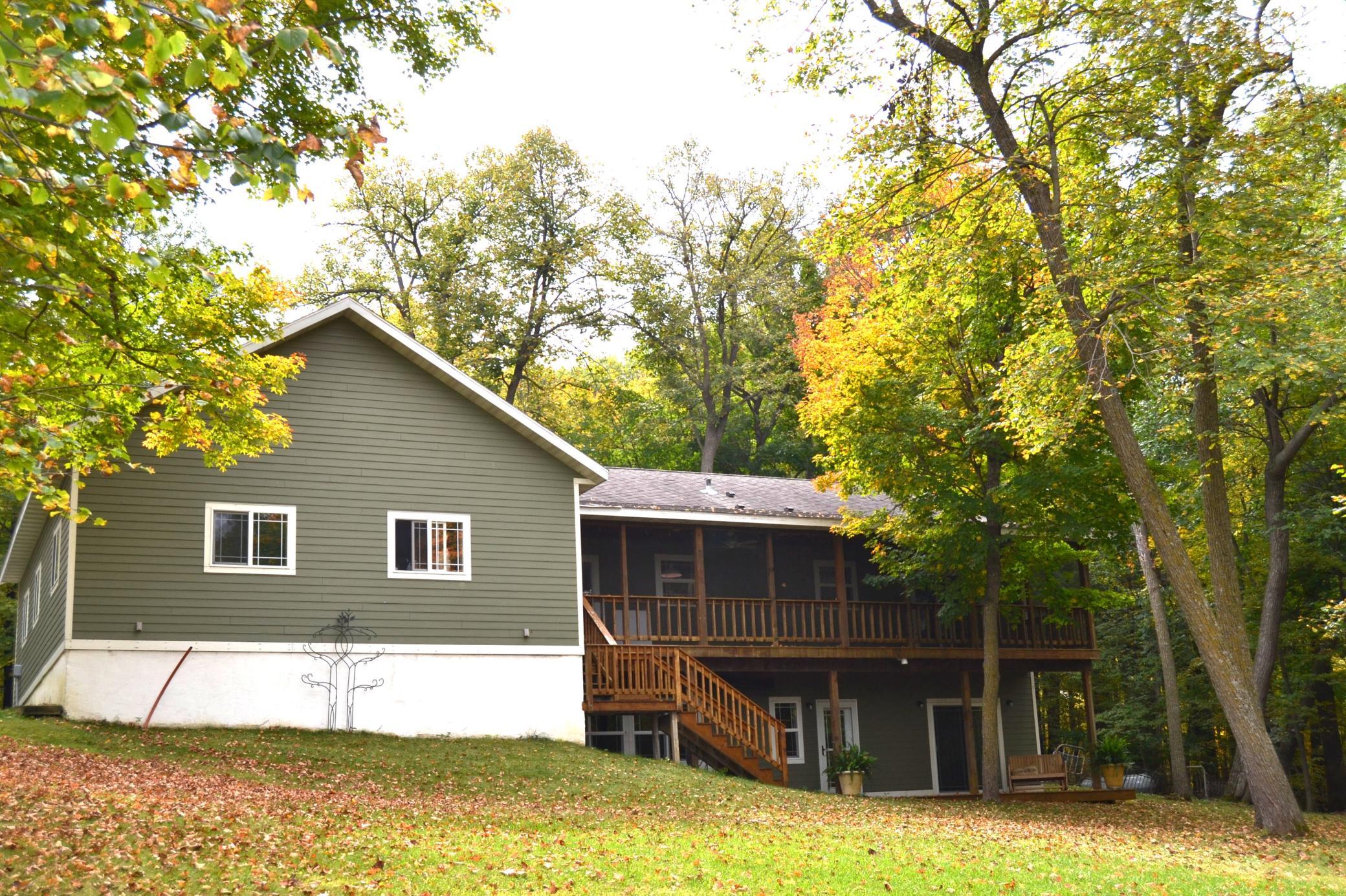 screened porch lake side