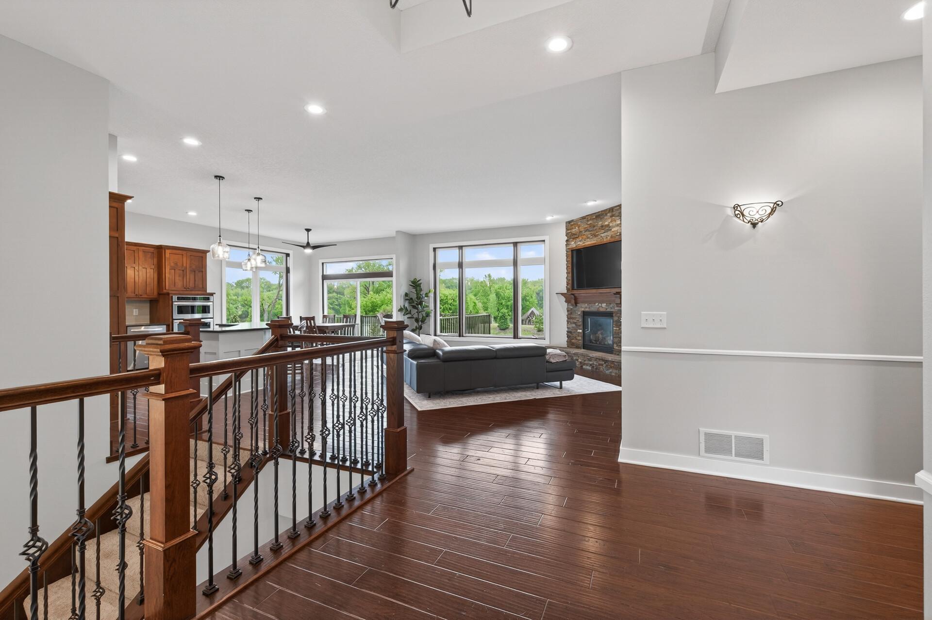 Oversized windows throughout provide a true wow-factor.
