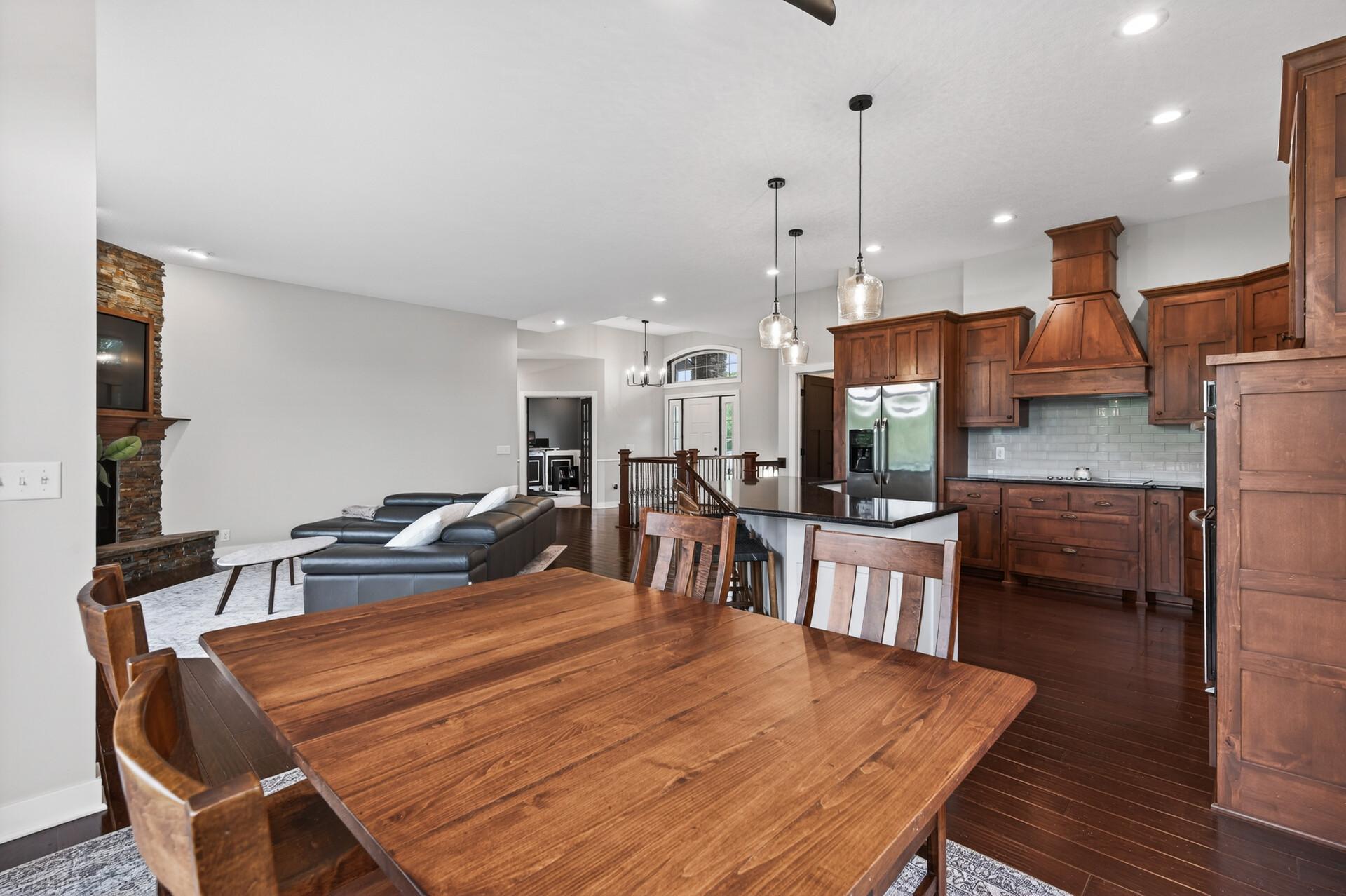 Updated light fixtures throughout.