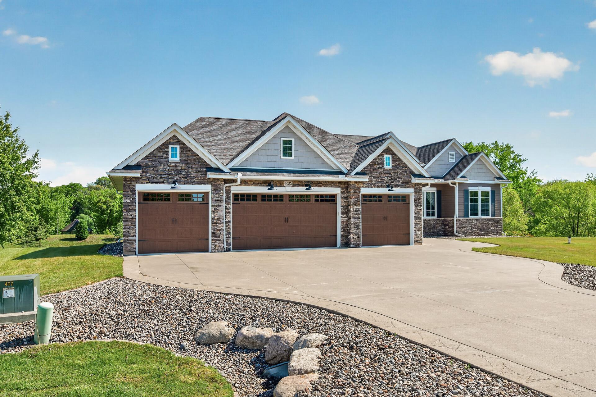 1.135 acres of beauty, perfectly located along the Mississippi River in Otsego.