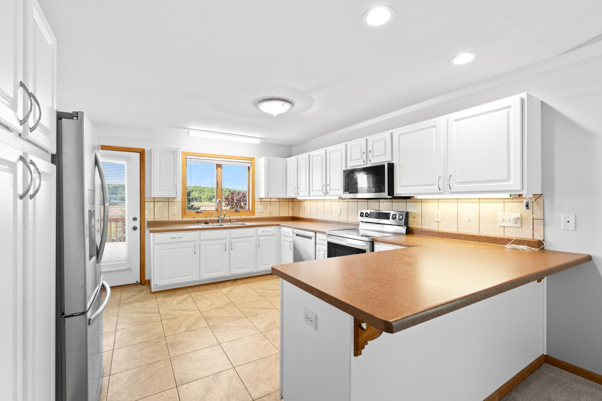 Kitchen looking into rear deck #2