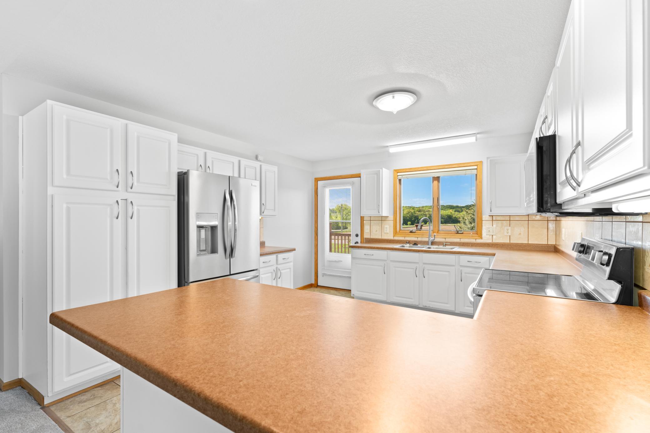 Kitchen looking into rear deck #2