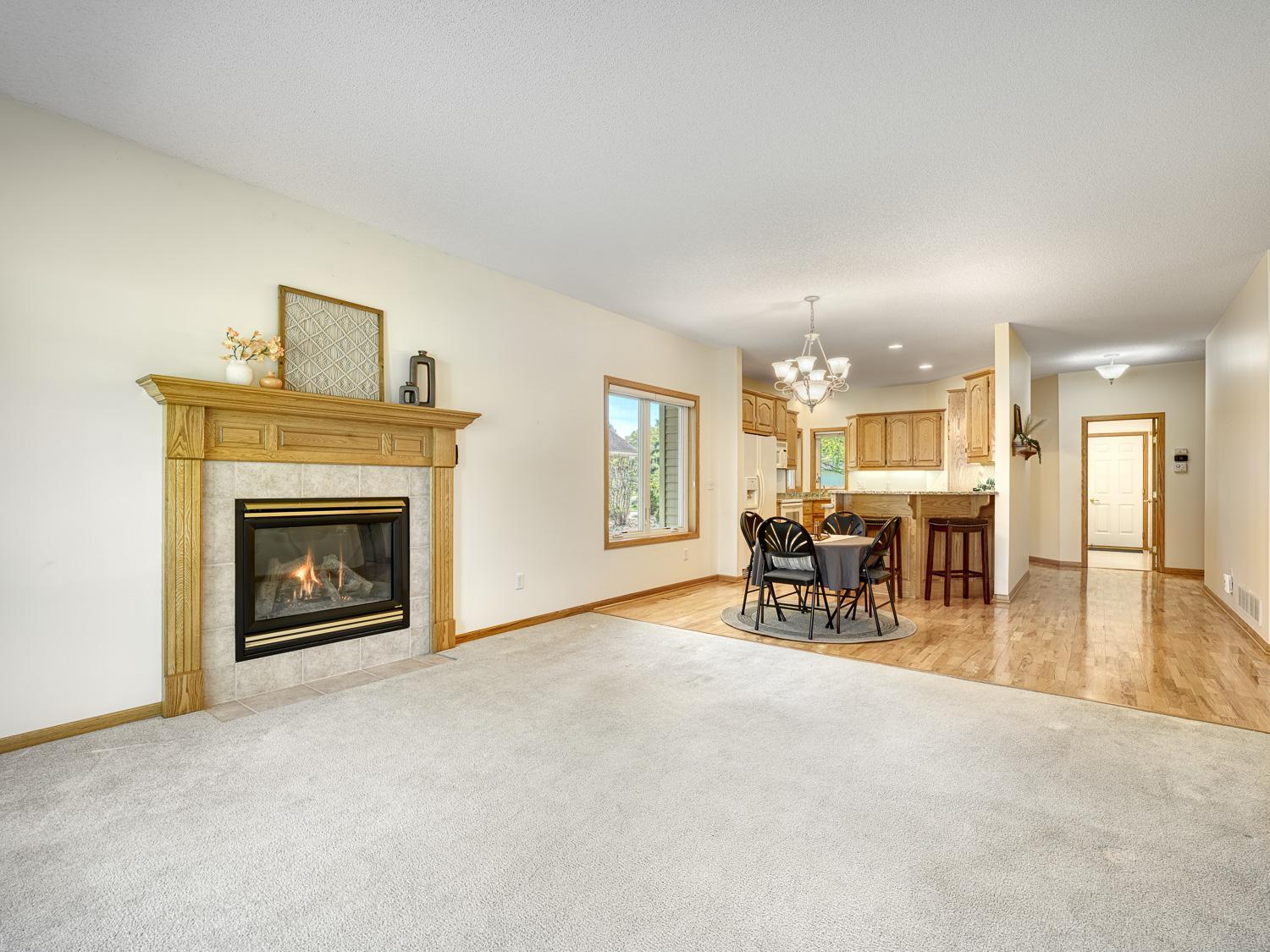 Highly desired open concept floor plan ensures constant connection with friends and family.