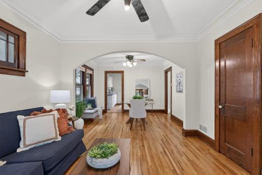 Lovely details-trim and beautiful wood work