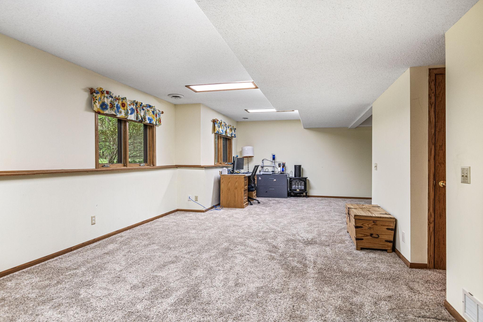 Lower level - Another view of the lower level amusement room