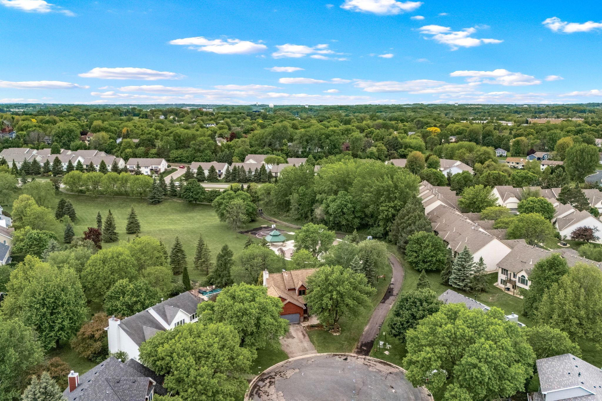 House located on a cul-de-sac. Great for riding bikes and low traffic
