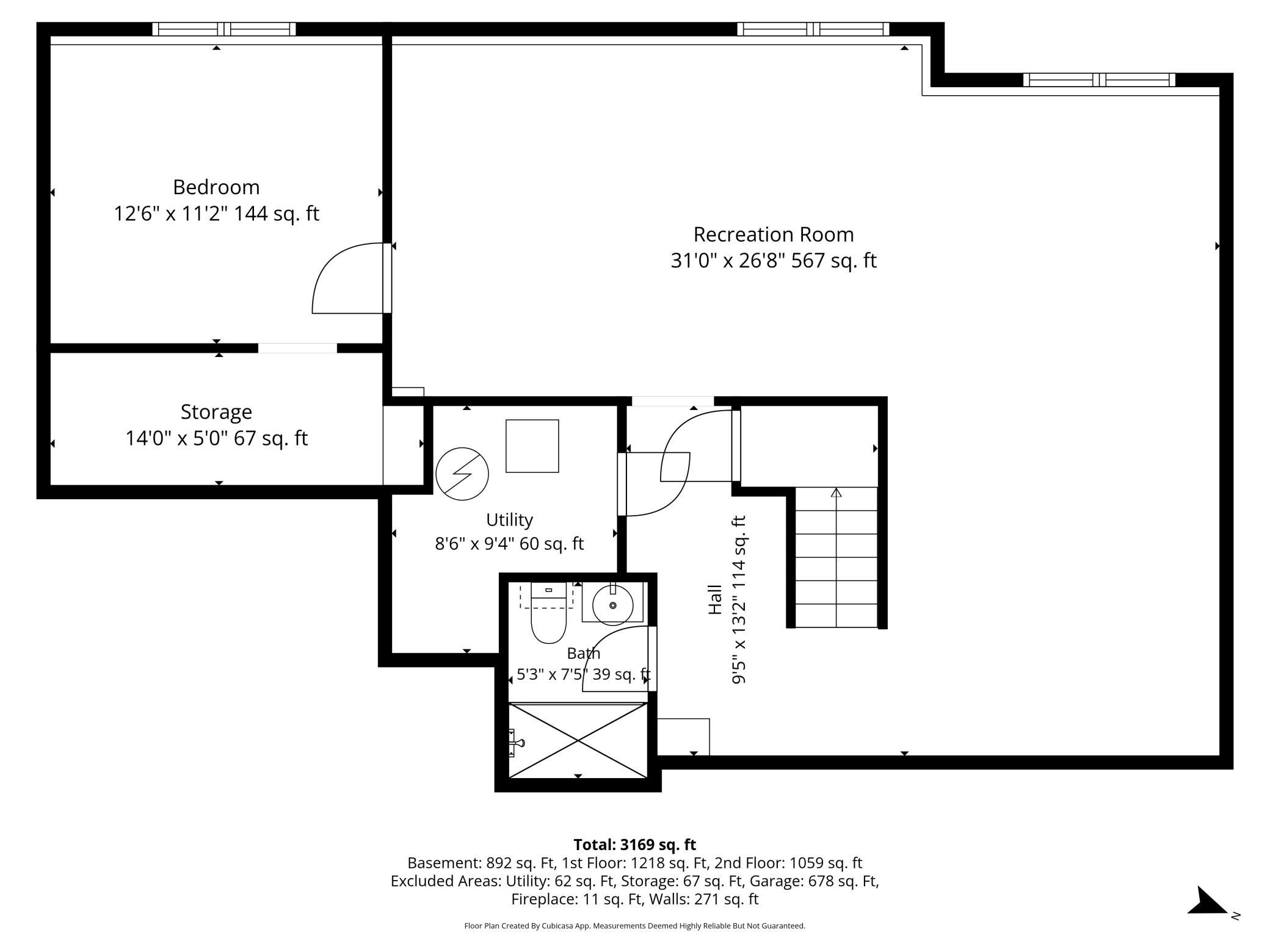 Floorplan - Lower level