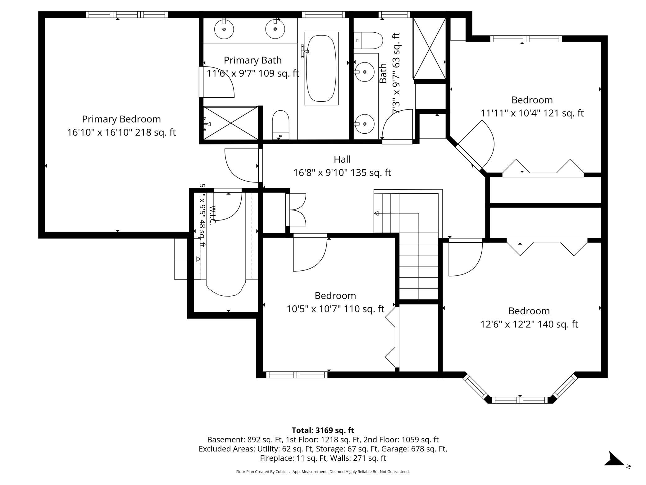 Floorplan - Upper level