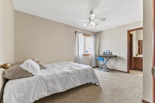 Bedroom #1 of 3 with a jack and jill bathroom.