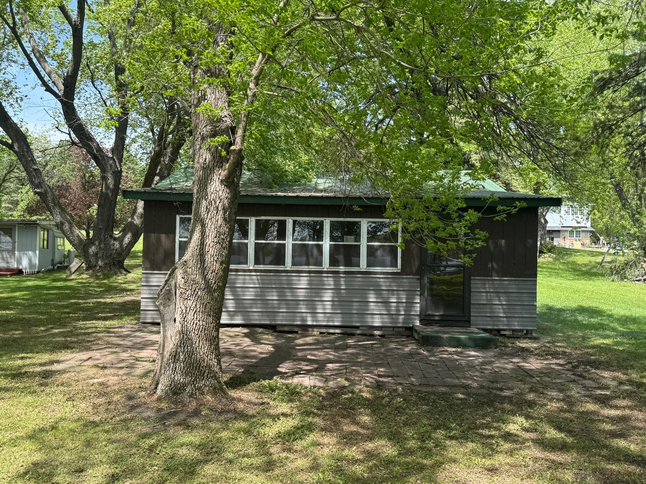 lake side of cabin