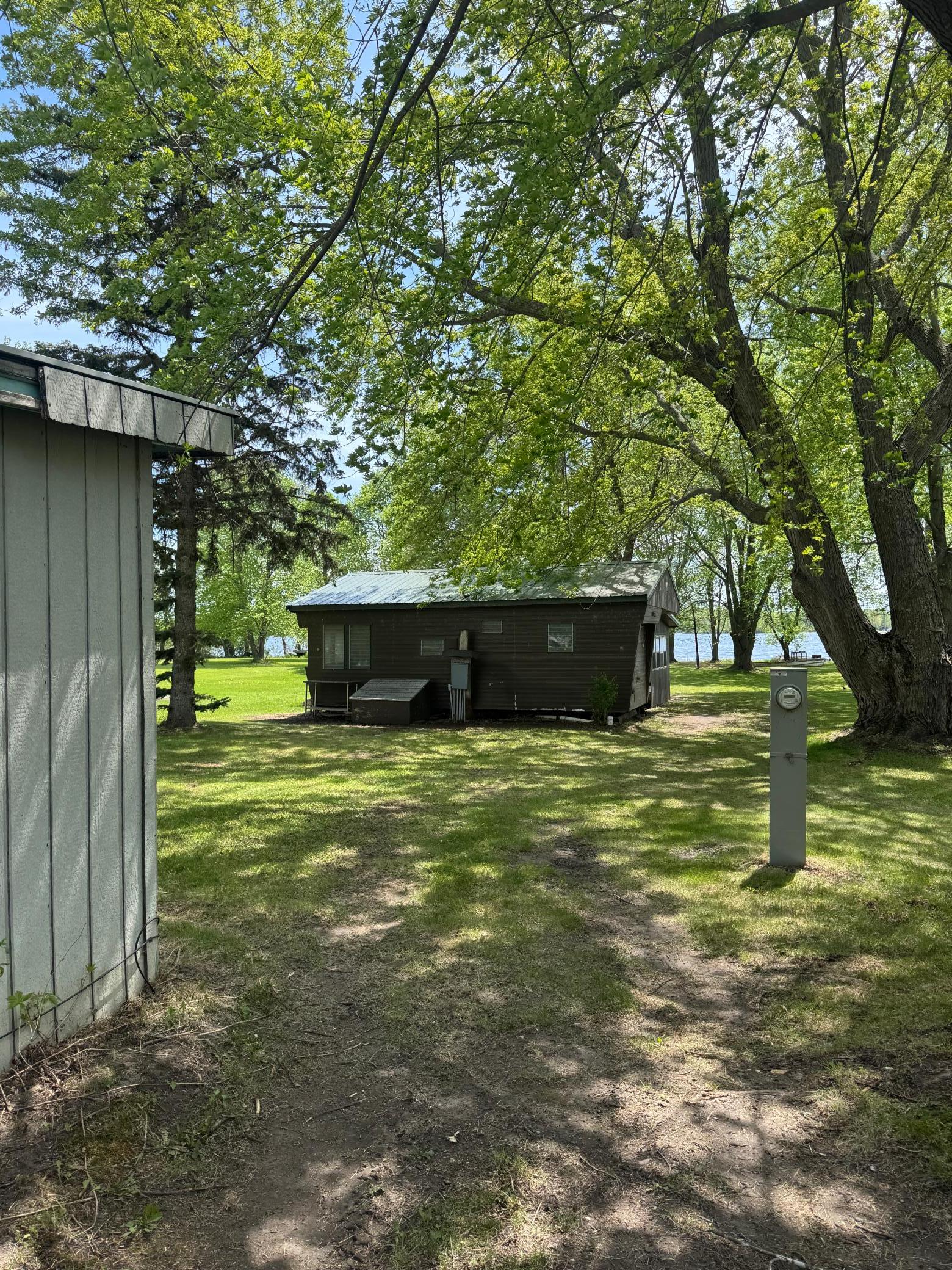 back side of cabin