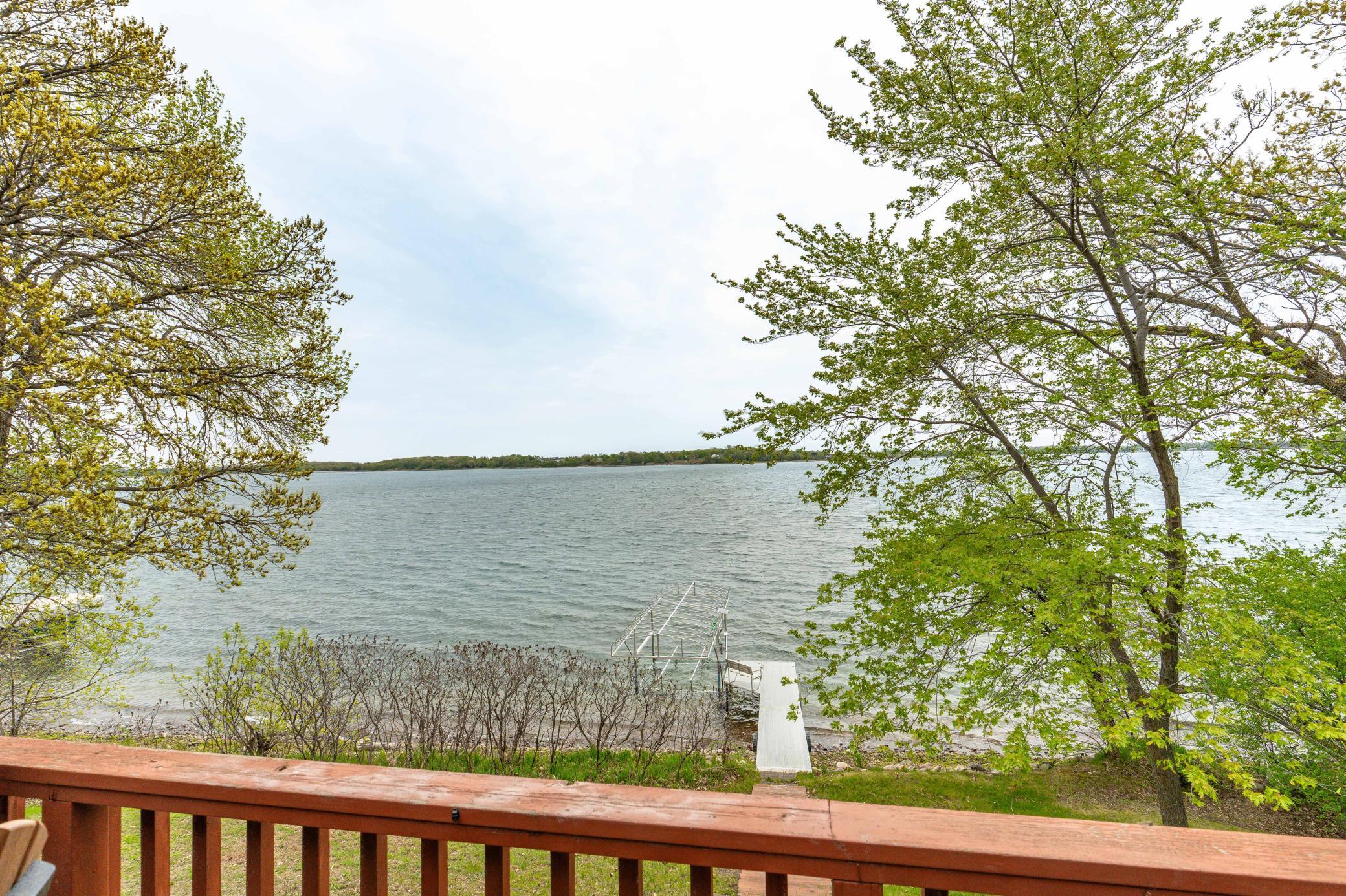 View from deck
