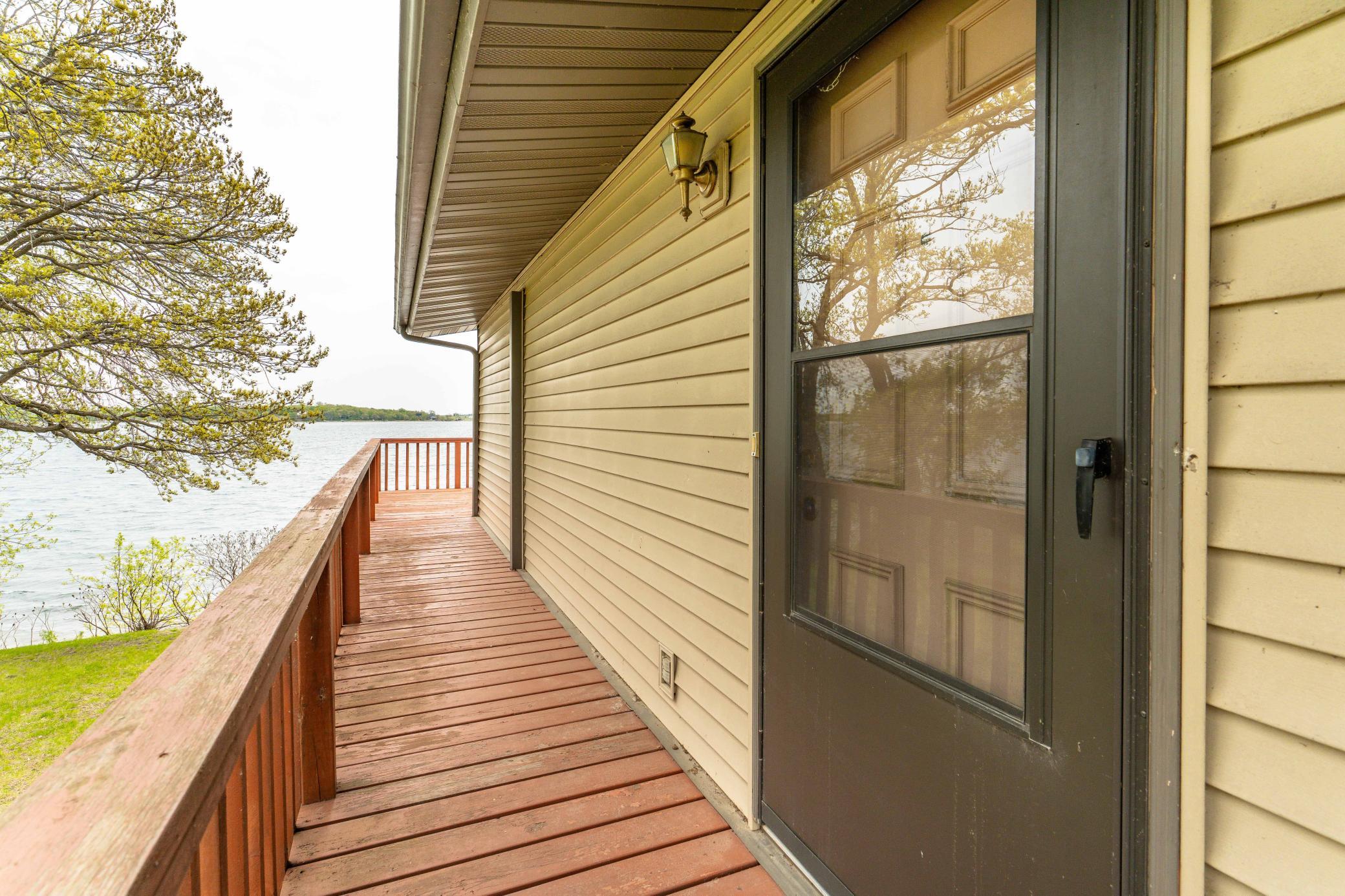 Side entrance