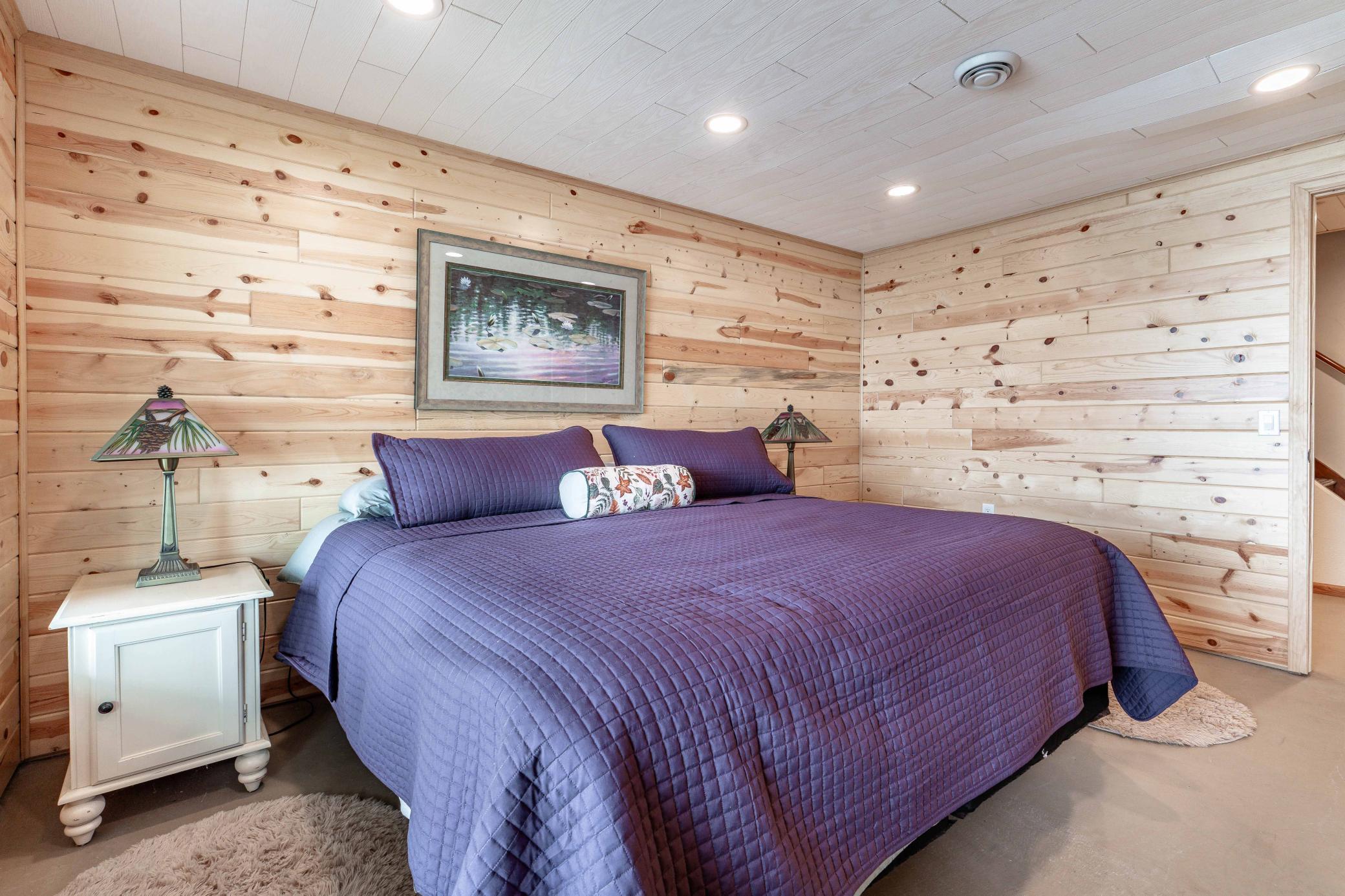 Lower level bedroom