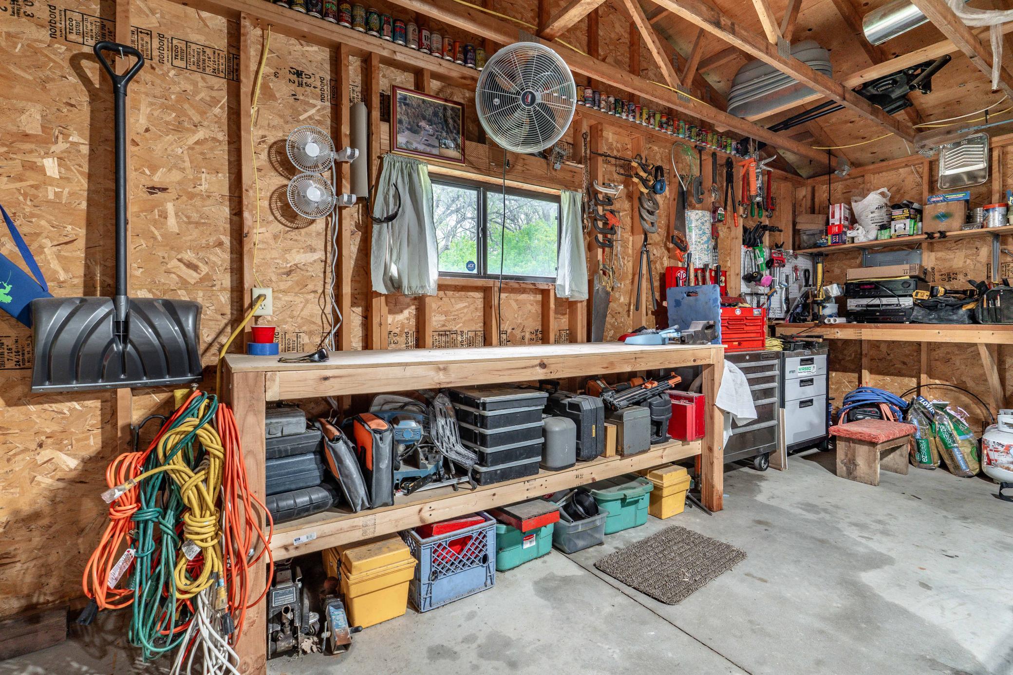 Detached garage