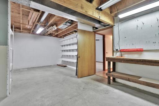 Lafayette workshop and second storage area
