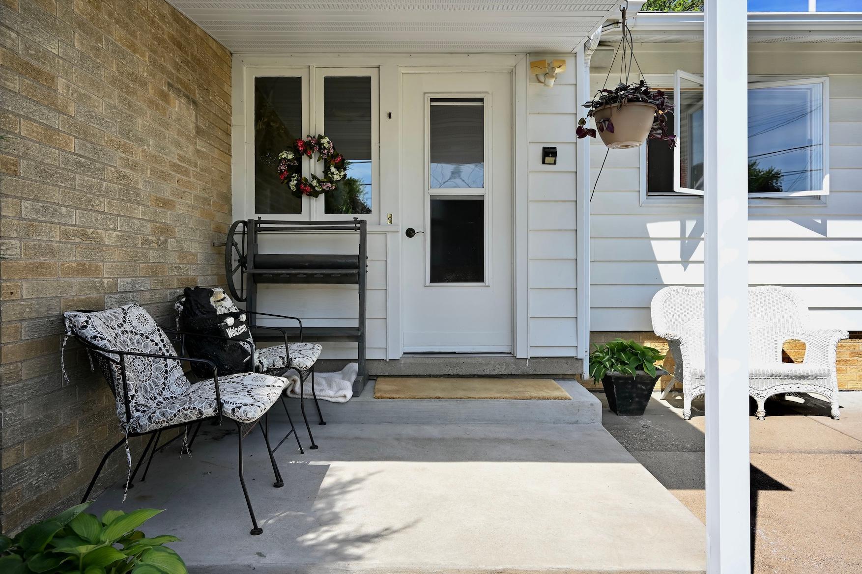 Back Porch Entrance