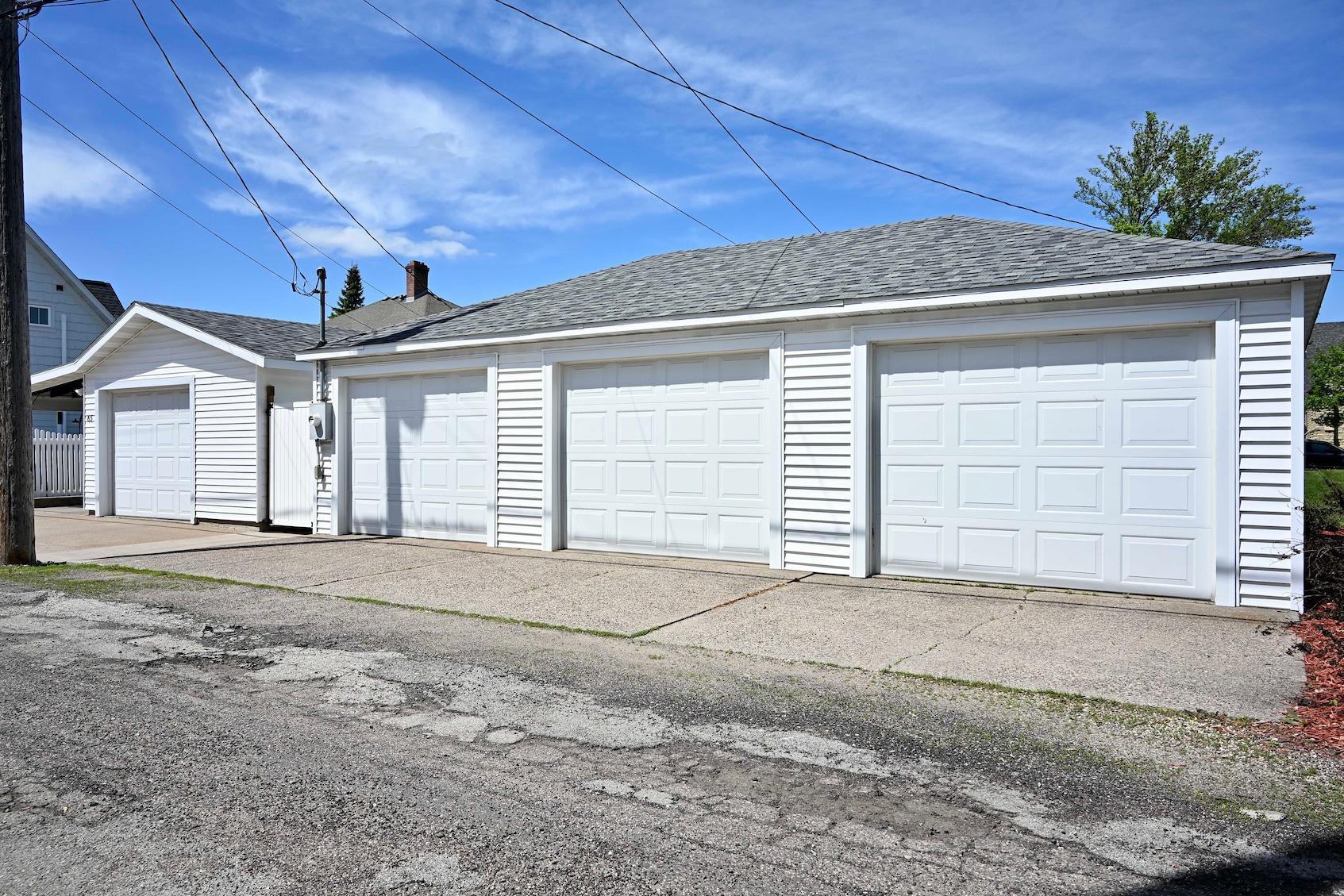 Garages from Alley