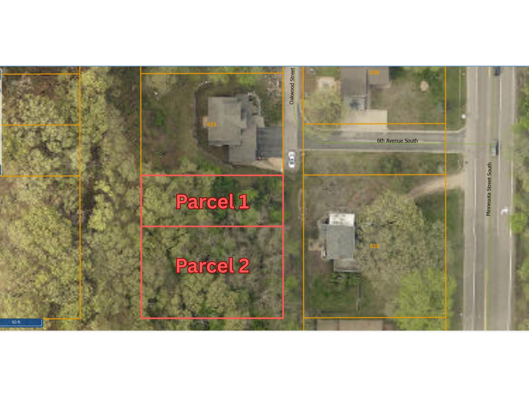 Two parcels to be sold together
