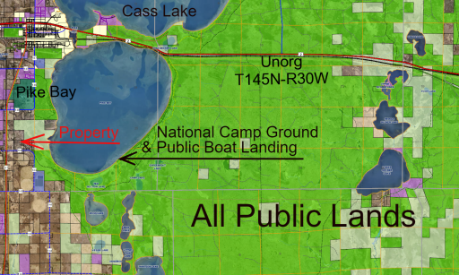 Lot 6 Among Forest & Lakes Drive, Cass Lake, MN 56633