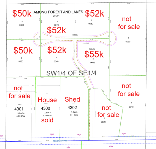 Lot 6 Among Forest & Lakes Drive, Cass Lake, MN 56633