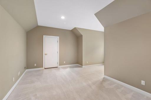 Upper level bonus room allows for numerous possibilities