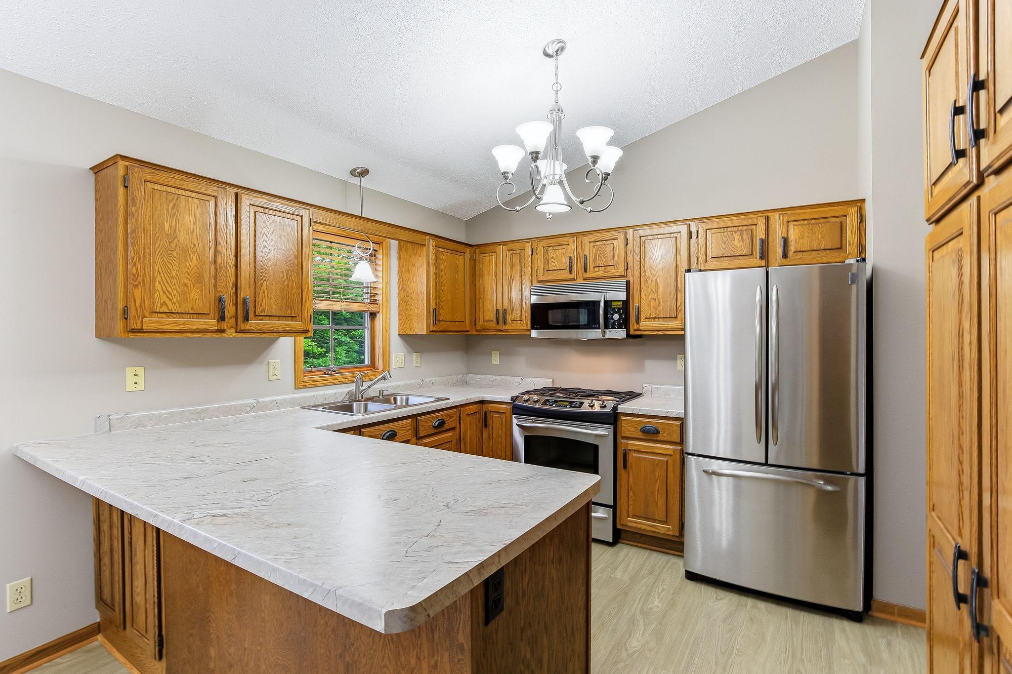 New countertops & sink!