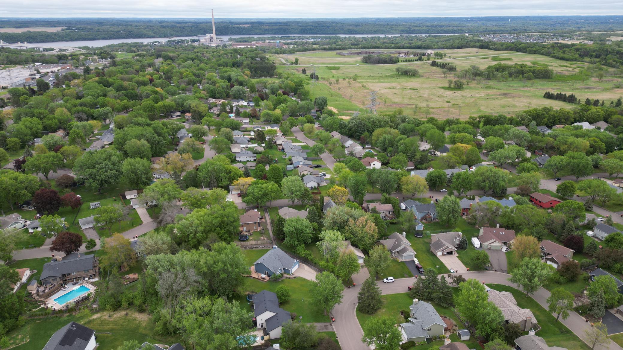 Facing East - house is in bottom right of pic
