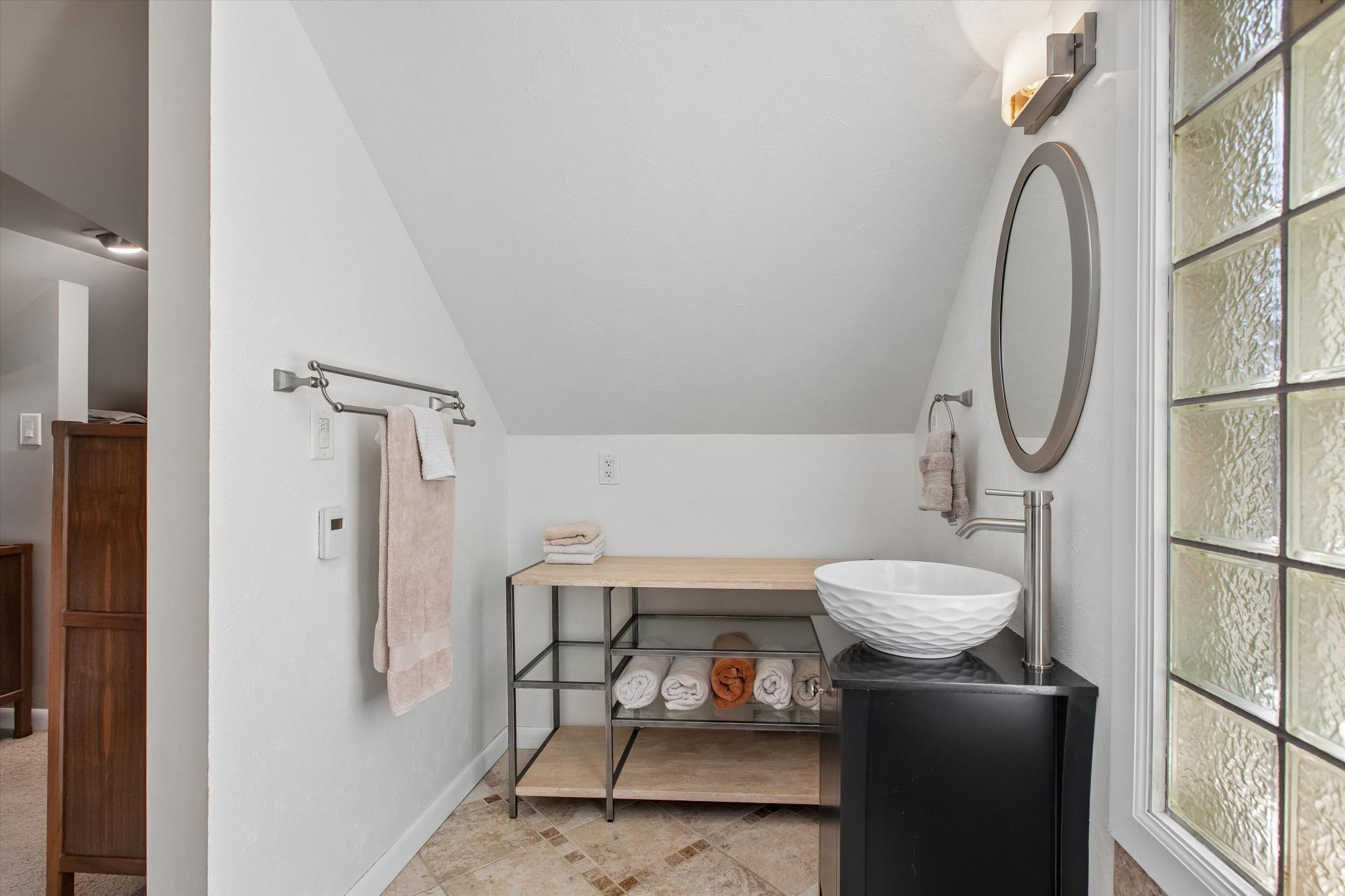 Opposite angle primary BR bath