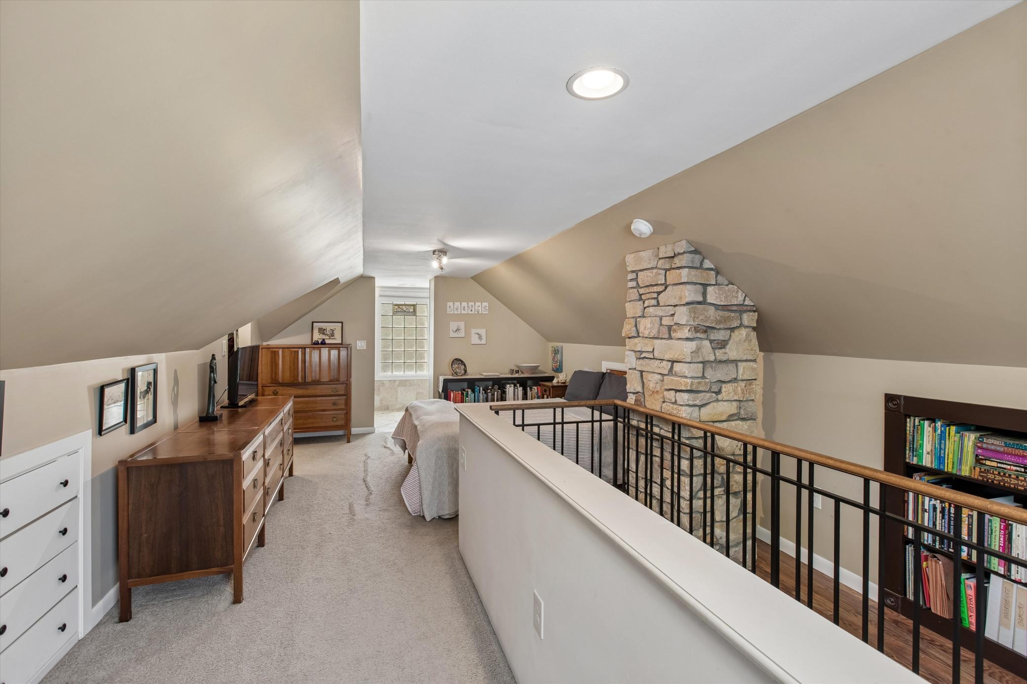 Primary upper level bedroom suite