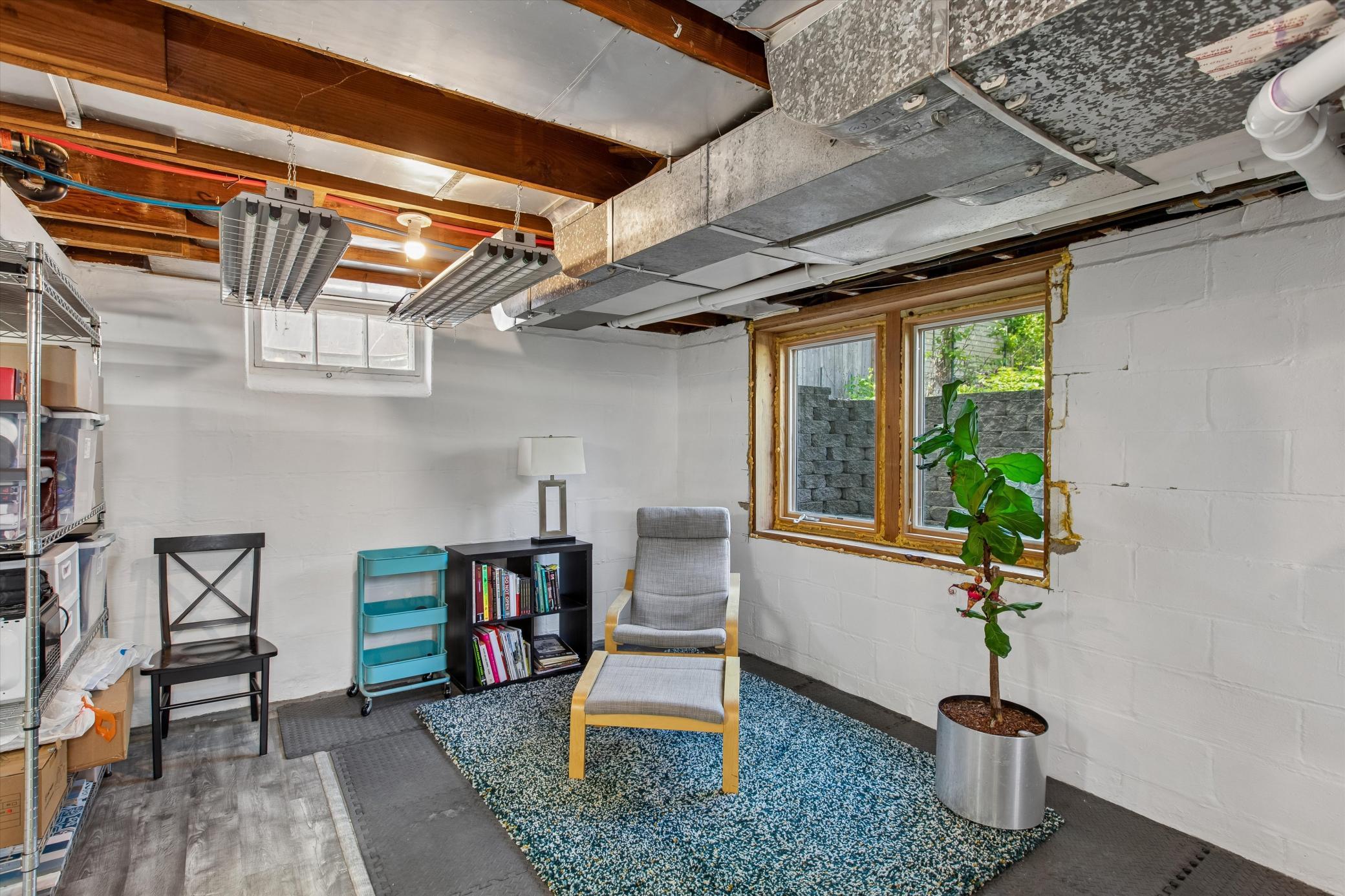 Great lower level egress added