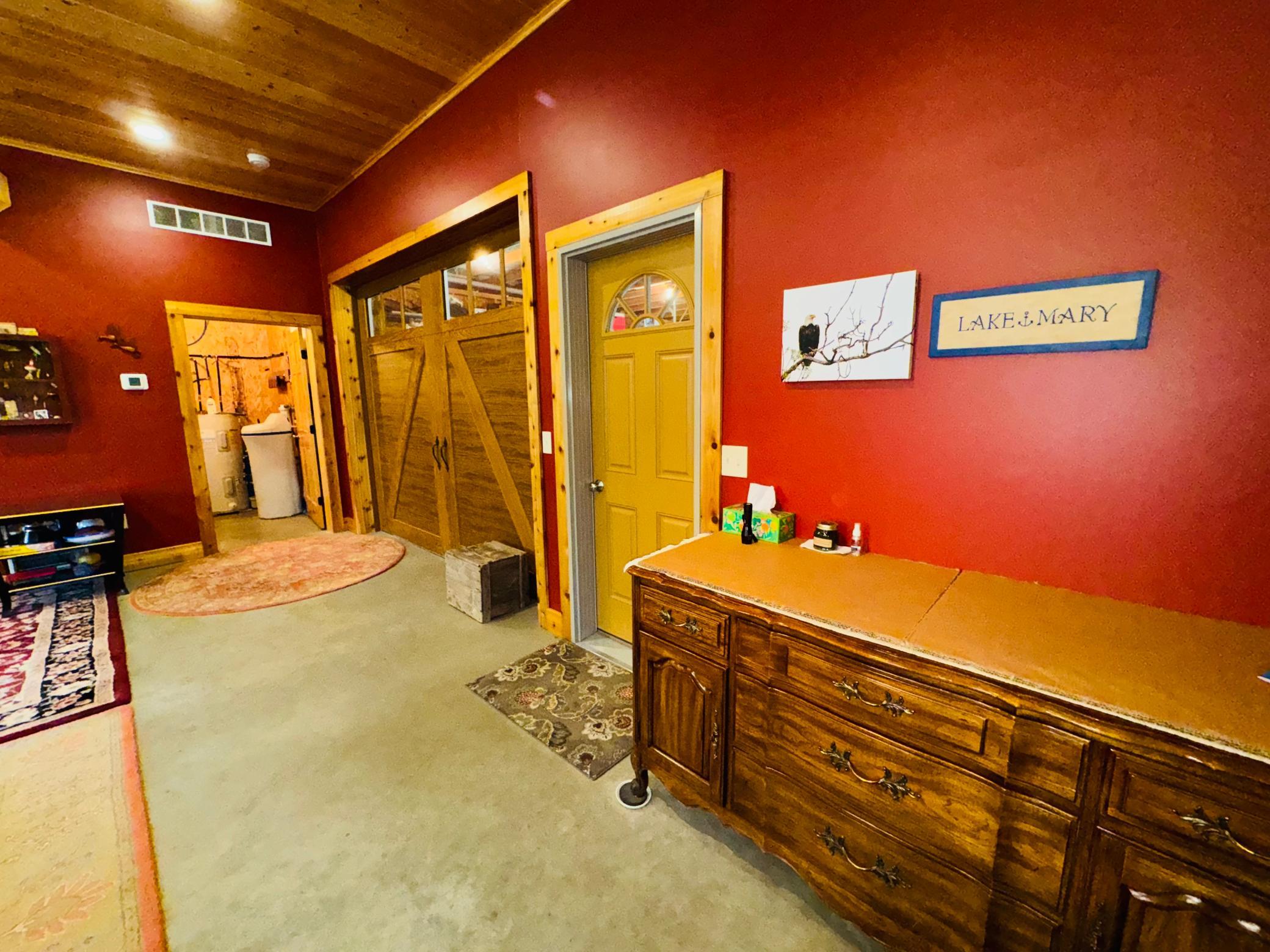Entry to Cabin from Garage