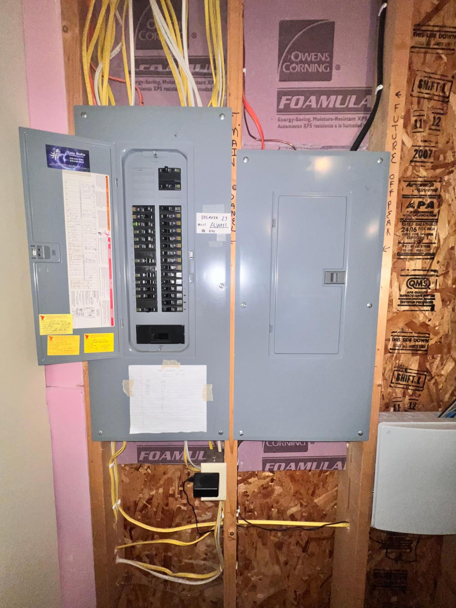 Garage Electrical Box