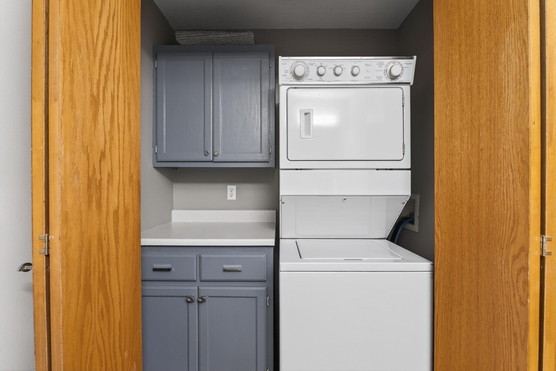 Laundry (Located in Half Bathroom) ~ Main Floor