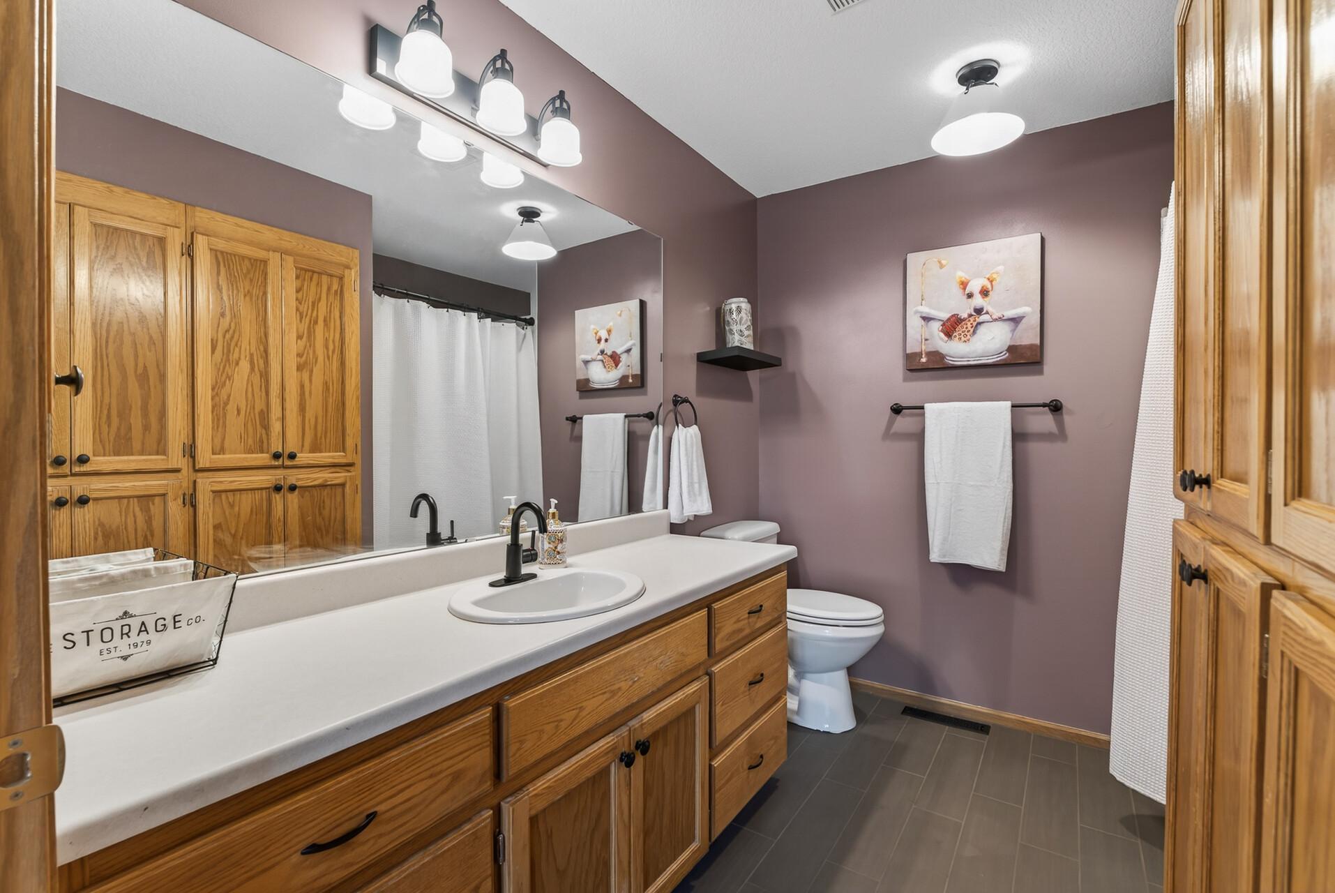 Private 3/4 Primary Bathroom ~ Main Floor