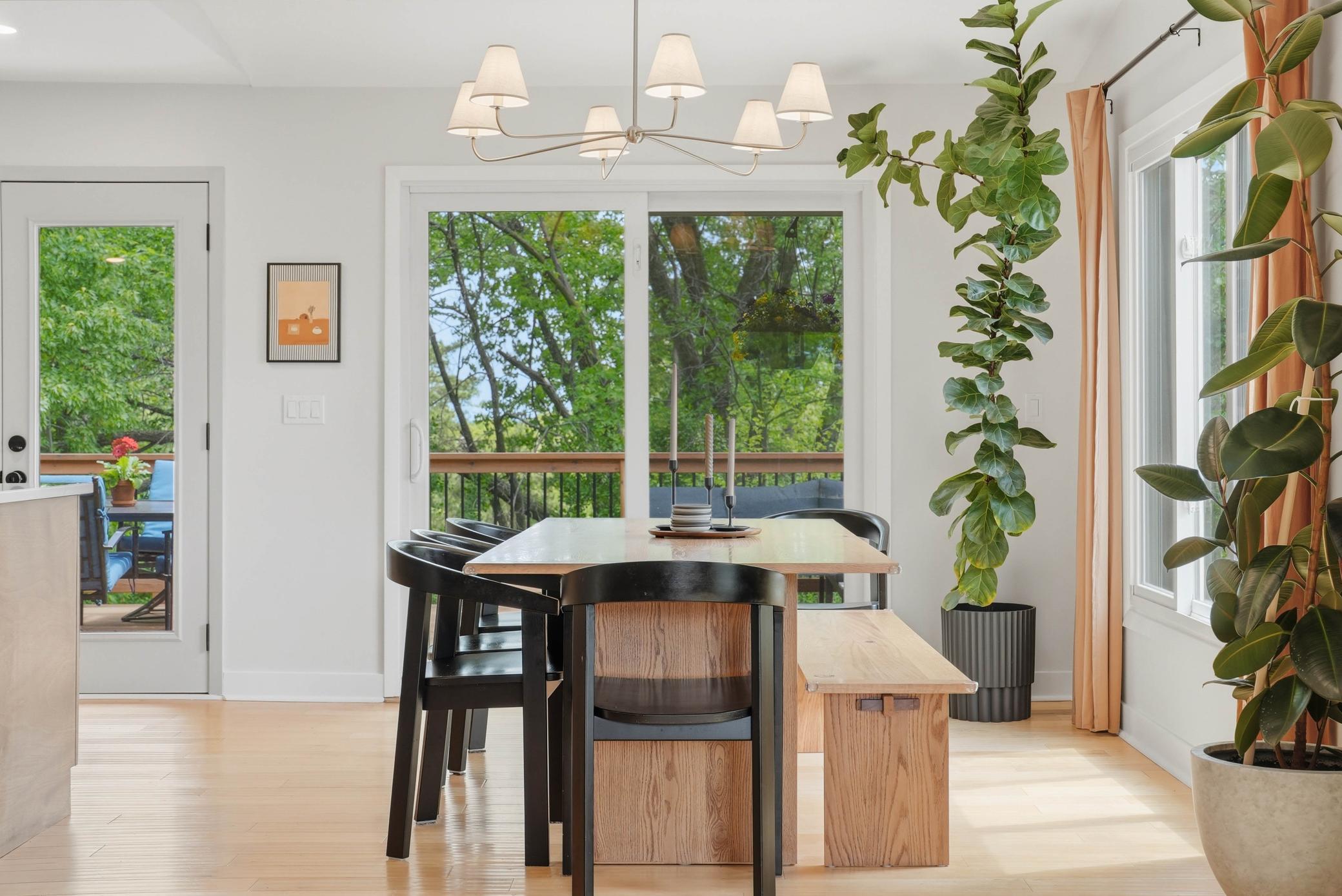 High end light fixture from West Elm