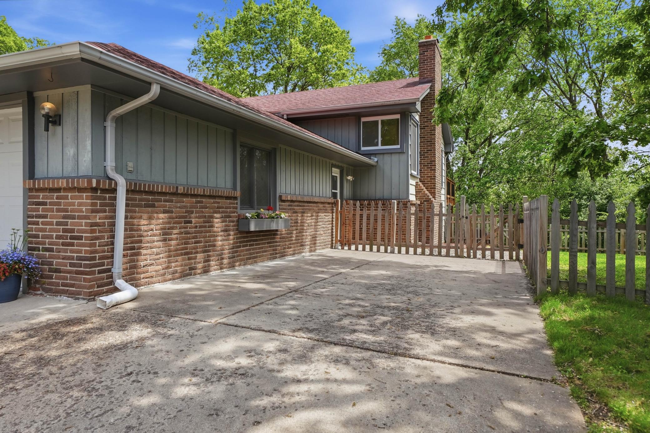 Additional parking alongside the home