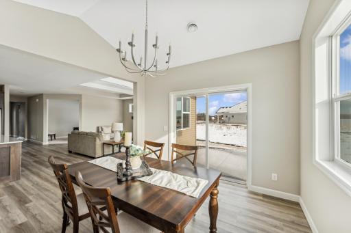 Dining room photos are of a staged home of similar floorplan, selections/colors may differ