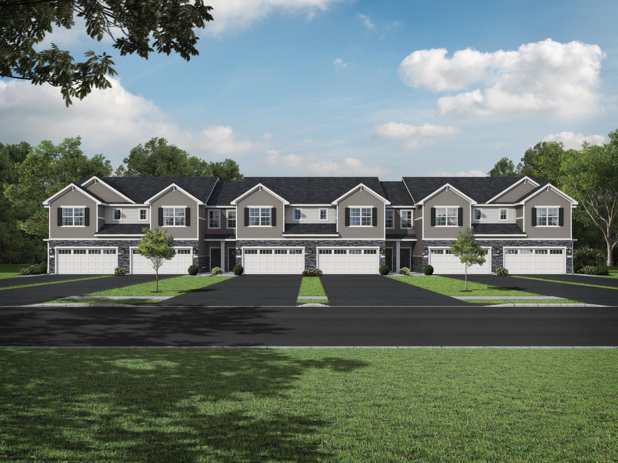 Grandview - End Unit - rendering for illustrative purposes