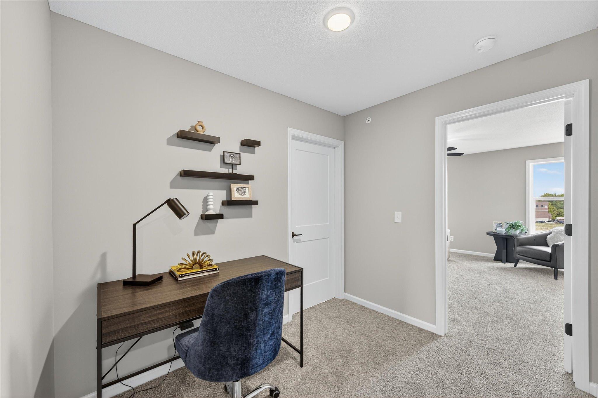 Loft nook - photo is of staged Westview plan