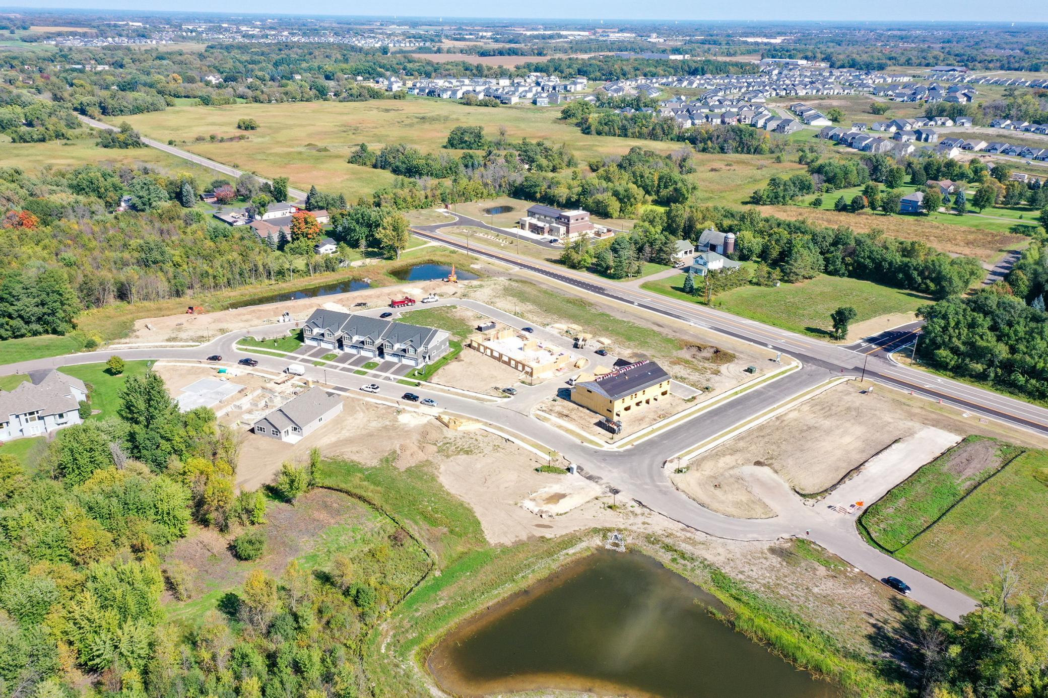 Hope Meadows - aerial view