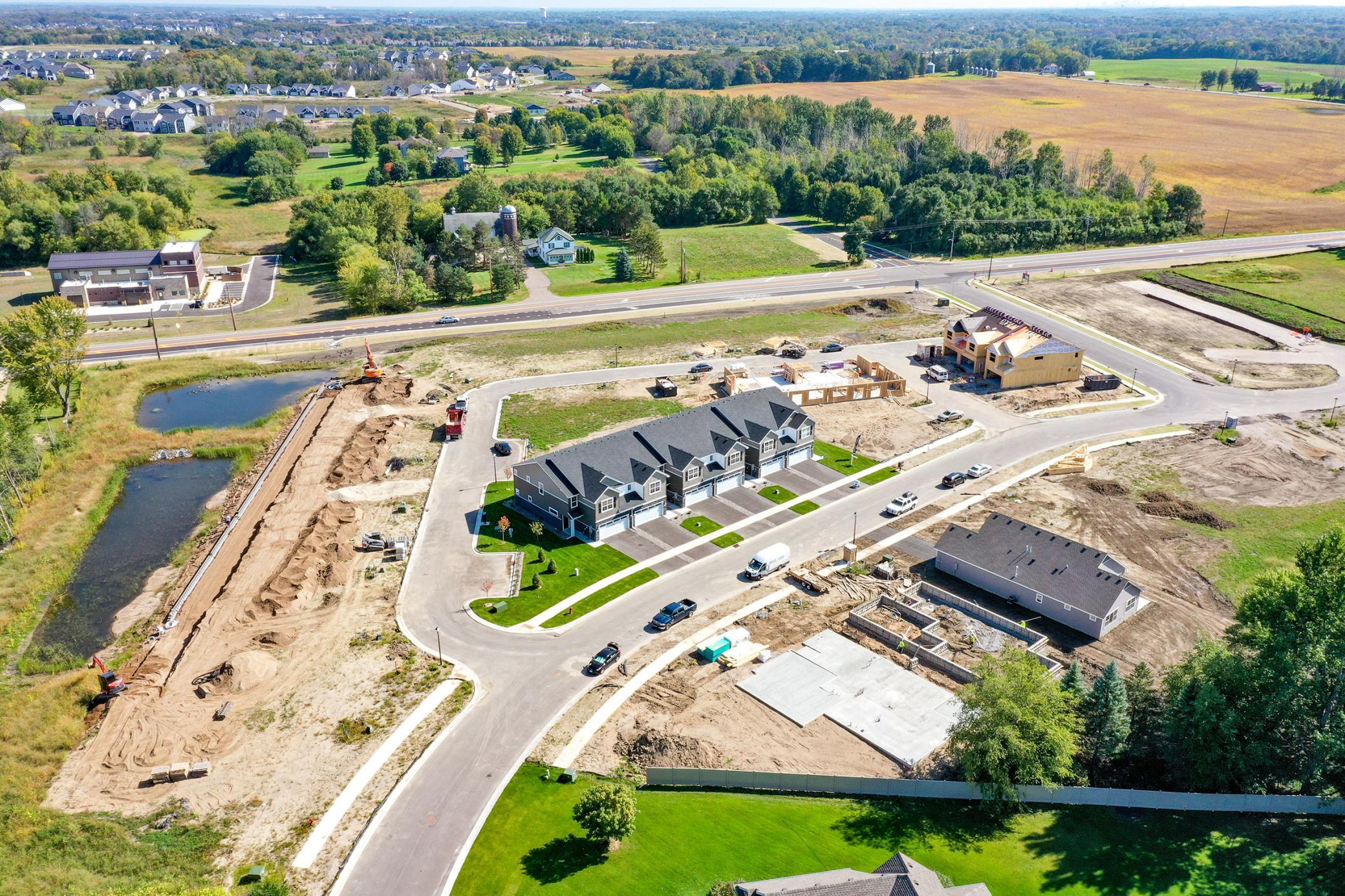 Hope Meadows - aerial view