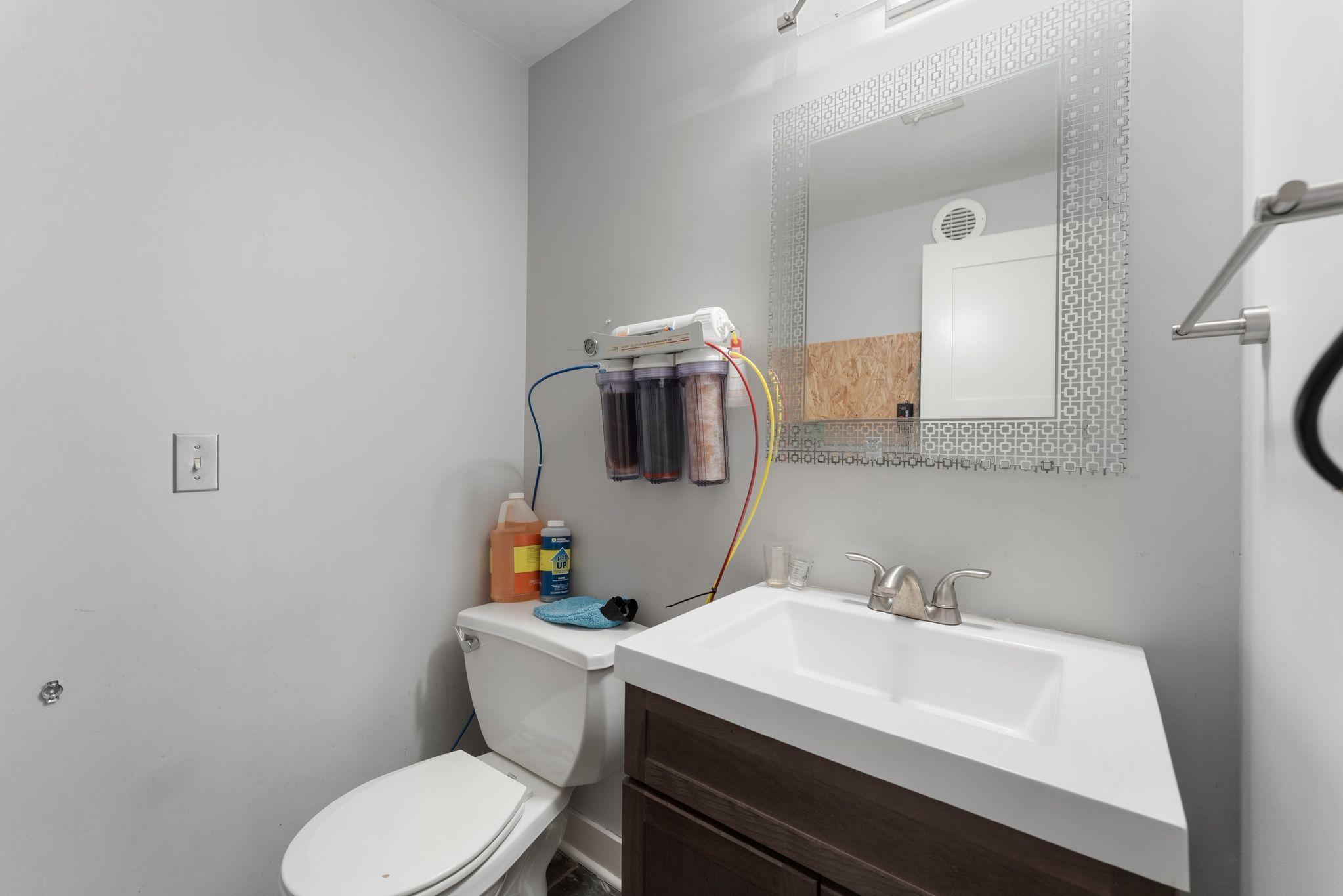 1/2 Bath Lower level