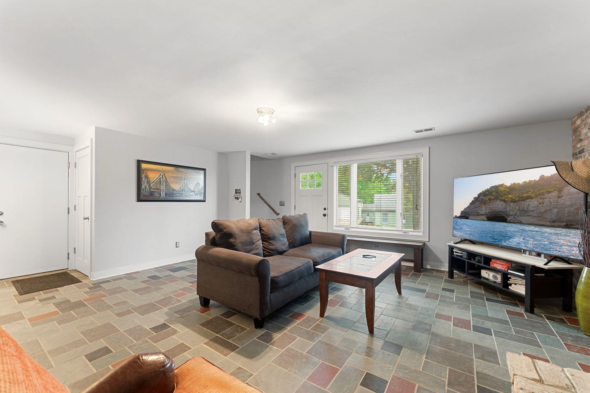 Lower level family room
