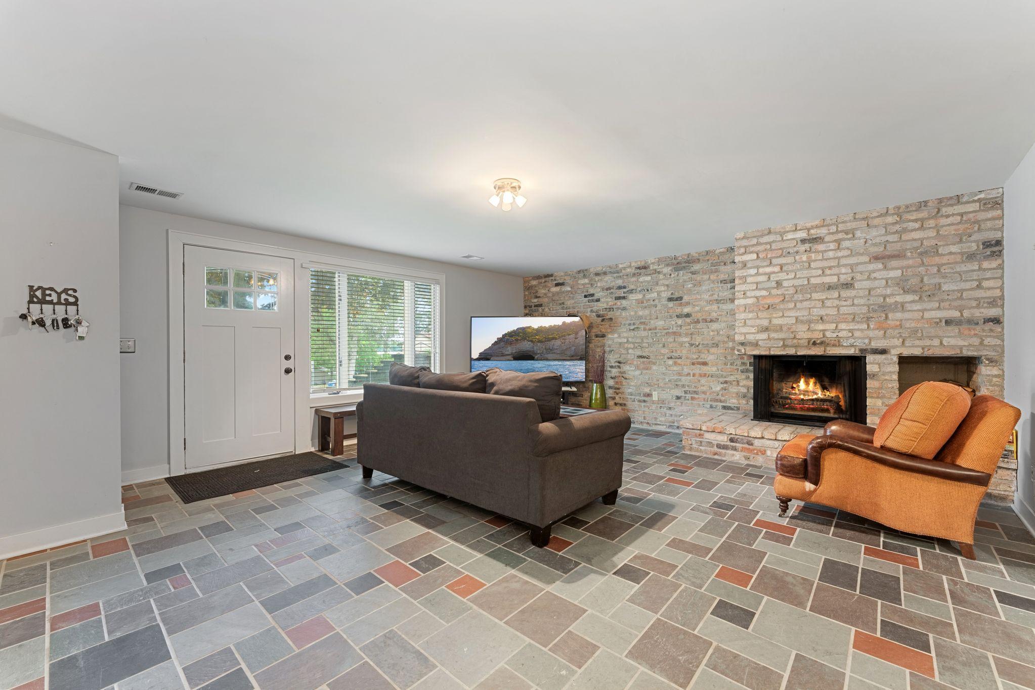 Lower level family room