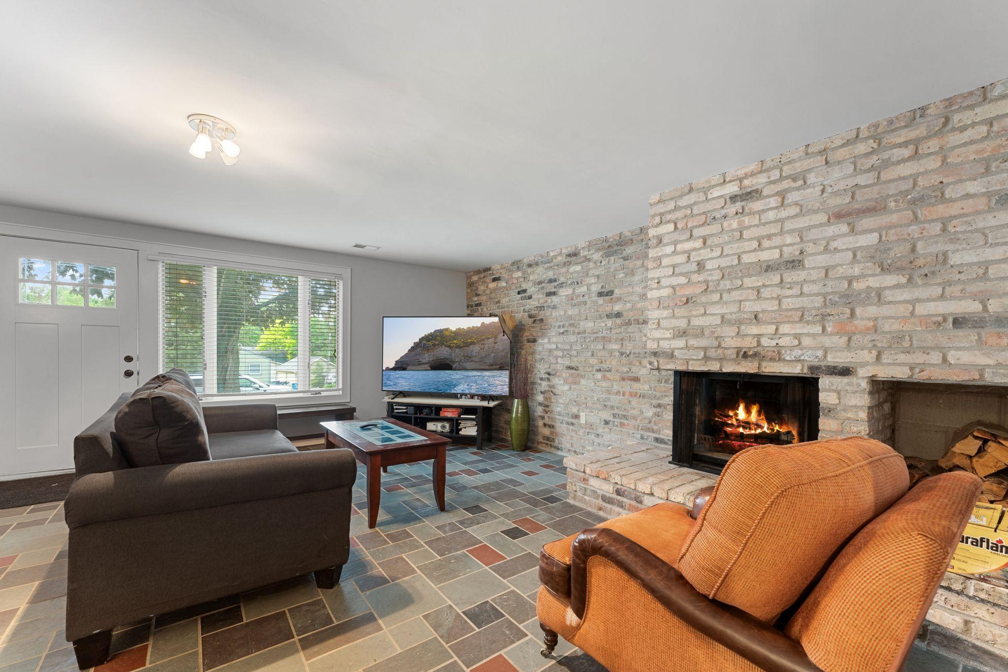 Lower level family room