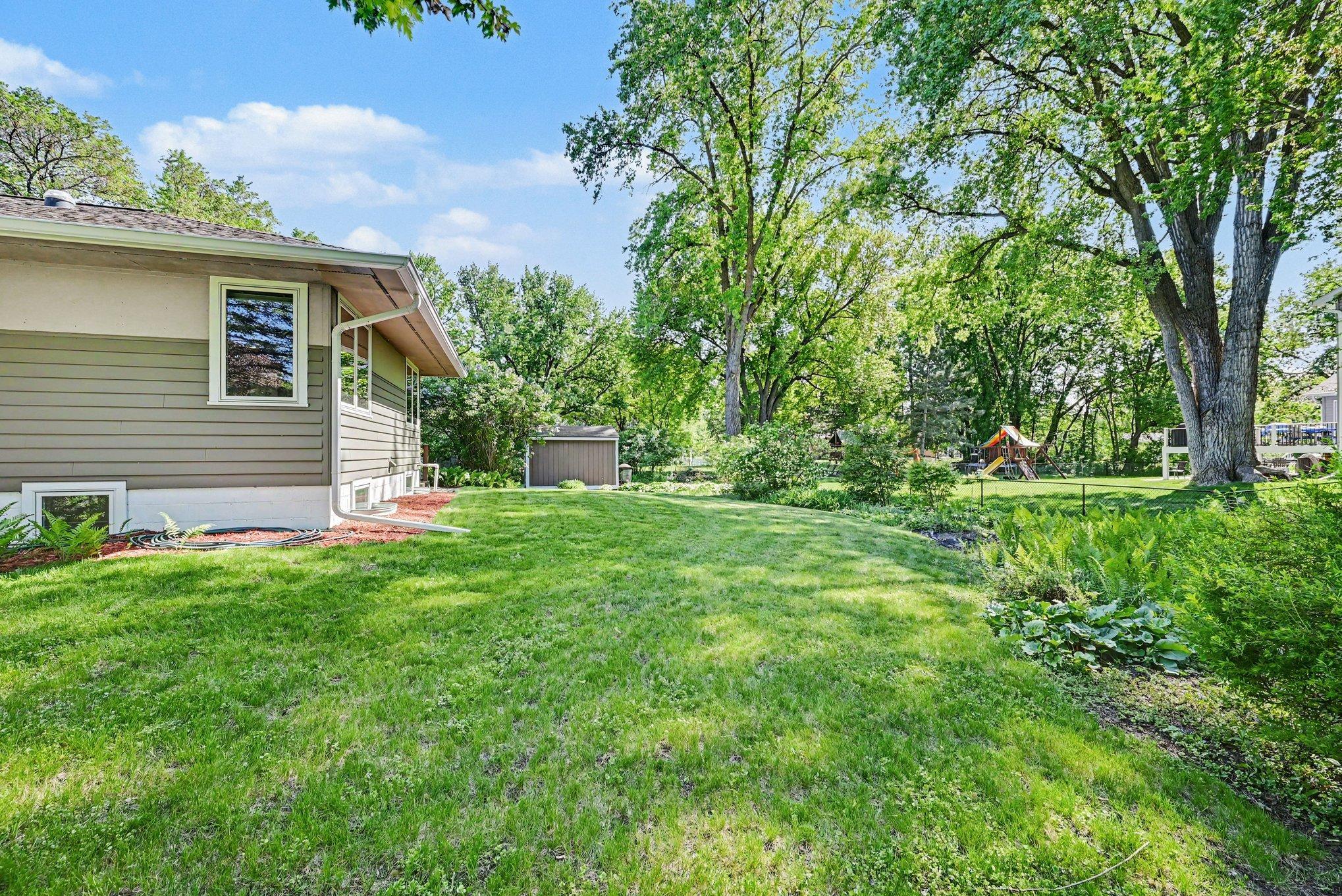 Exceptionally well-maintained home, grounds, and gardens.