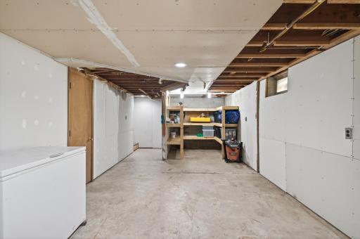 Finish the walkout lower level for another family room, playroom, office or more.
