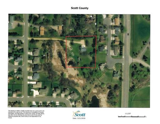 GIS Views - this just shows the setting around the home. This sale also includes the driveway.